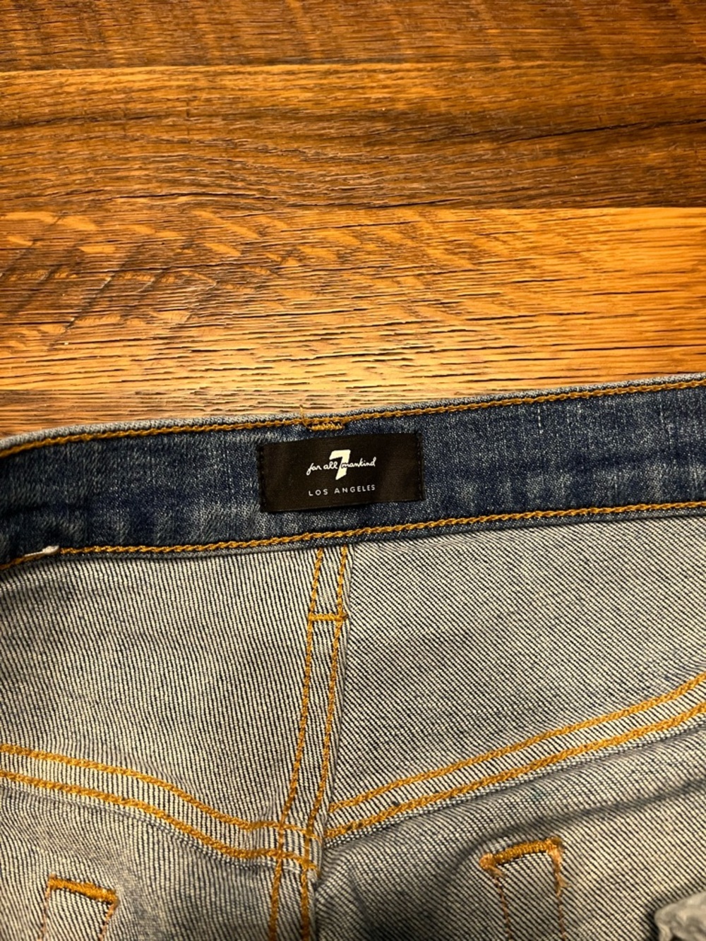 7 for All Mankind cropped jeans size 30 - Picture 5 of 8